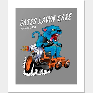 Gates Lawn Care "Catfink" Posters and Art